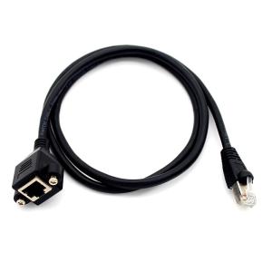 Wholesale Concentrator Network Cable Assembly 1000mm RJ45 With Male Female Connector 072 from china suppliers