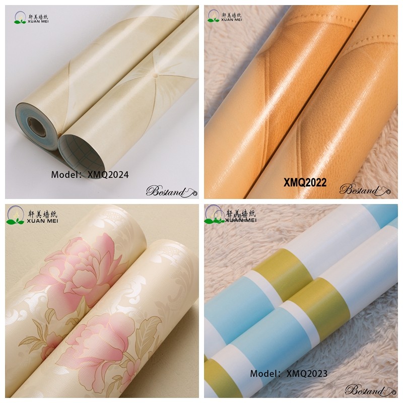 Bright Yellow Modern Style Durable 3d PE Foam Wallpaper Wall Panel for Kid's Room/Kindergarten at Hotel