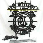 70cm 3D Plastic Neon Light 240VAC Waterproof Neon Sports Signs