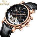 Classic Tourbillon Skeleton Watch Elegant Appearance Accurate Travel Time