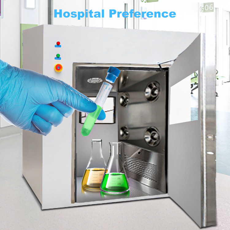 Customized Clean Room Pass Box UV Pass Box OEM / ODM Acceptable M-RCDC600F