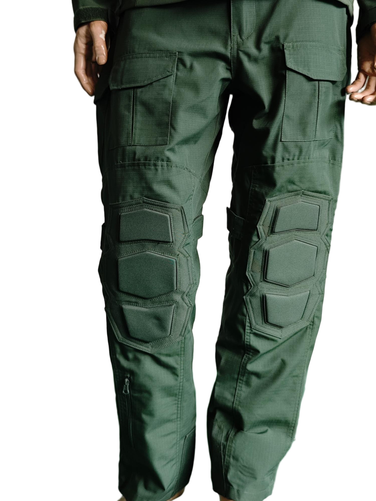 Green Frog Style Multi Purpose Tactical Training Uniform Set Long Sleeve Tactical Uniform for Men