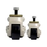 Light Duty Locking Caster Wheels Aluminium Profile Accessories