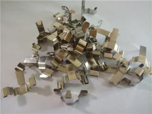 China Conductive Shrapnel Progressive Metal Stamping Parts For Switch , Remote Control Unit on sale
