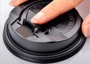 Wholesale Customized Party Paper Cups Lids , Plastic Coffee Lids For Tea / Beveage from china suppliers