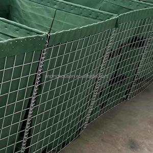 Wholesale Q195 Material Square Hole Green Defence Barrier for Defence Protection from china suppliers