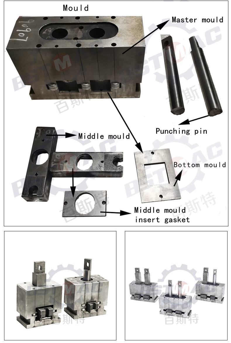 PVC Stainless Steel Hydraulic Hole Punching Machine 6m U Shape Profile