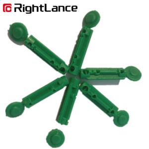 Wholesale 0.25mm 31G Painless Single Use Lancets Disposable For Diabetes Pain Free from china suppliers