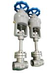 LNG Emergency Shut Off Valve Stainless Steel Weld Type Cryogenic Valve