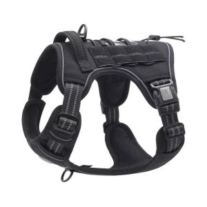 Wholesale Wholesale Manufacture K9 Reflective Soft Adjustable Breathable Tactical Dog Harness For Pet from china suppliers