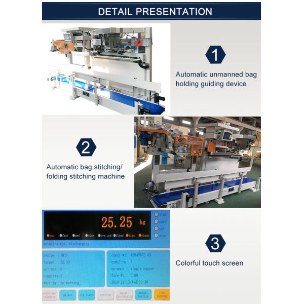 Filling Weighing Packing Scale for 5kg 10kg 20L Bentonite Cat Litter Packaging Machine