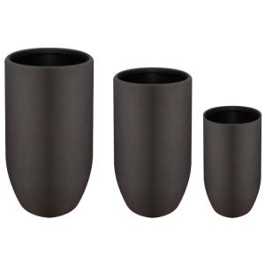 Wholesale Modern Round Fiber Reinforced Planter with UV Resistant Finish from china suppliers