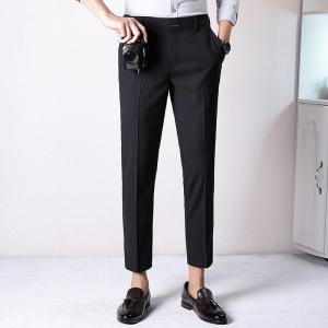 Wholesale Men's Straight Pattern Khaki Side Pocket Short Shirt Formal Trousers Chino Mid Waist from china suppliers