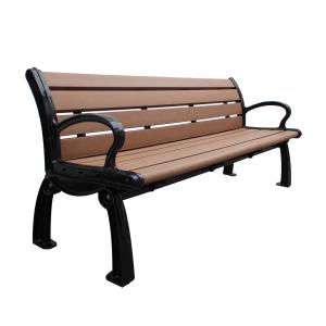 Wholesale Waterproof Outdoor Recycled Plastic Benches Rust Resistant With 2 Seater from china suppliers
