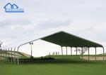 Outdoor Aluminum Frame Strong Structure Industrial PVC Cover Curve Tent Storage
