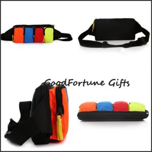 Wholesale high quantity customed gift cheapest promotional canvas travel sports waist bag from china suppliers