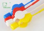 Colorful 33cm Disposable Plastic Dental Napkin Clips