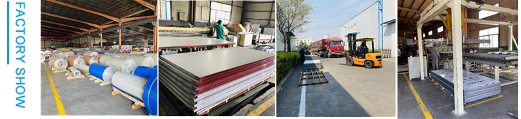 Outdoor Wall 3mm Aluminium Composite Panel PE ACP Exterior Wall Panels 1220mm X 2440mm