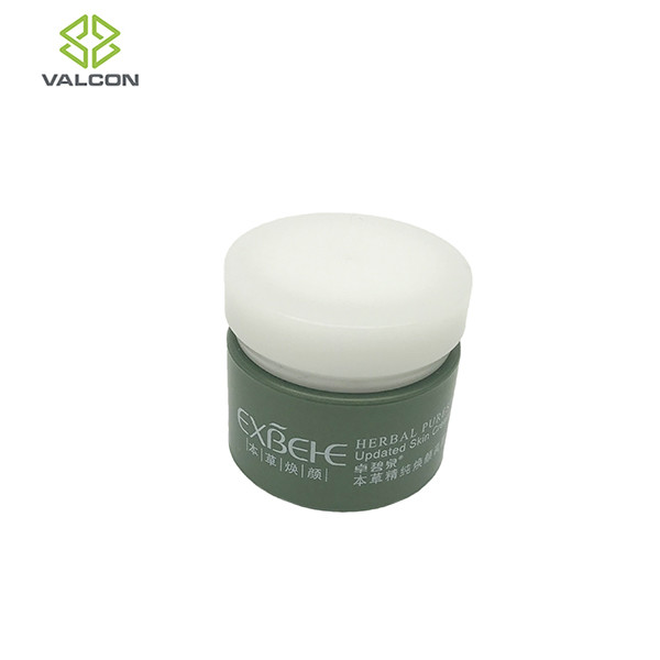 Round 5ml Cosmetic Cream Jar 30 MM Height Body Decorated Logo Printing
