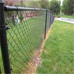 50feet Plastic Coated Chain Link Fencing Trellis Wire Stock Anti Corrosion