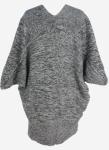Bat Wing Sleeve Women'S Plus Size Cardigans , Long Woolen Cardigans For Ladies