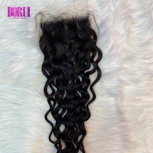 Wholesale 5x5 HD Swiss Transparent Frontal Lace Closure 100% Human Virgin Hair from china suppliers