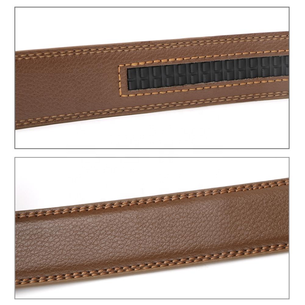 3.0cm Width Leather Men Business Belt