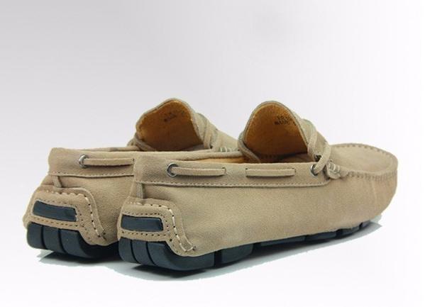 House Mens Velvet Dress Slippers Moccasin-Gommino Gray Comfy Sewing Loafer Shoes