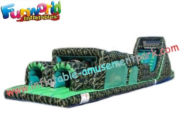 OEM Kids Blow Up Commercial Durable Giant Inflatable Obstacle Course Tunnel
