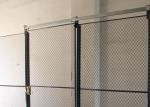 High Visible Wire Partitions & Security Cages , Metal Cage Storage Lockers 20’