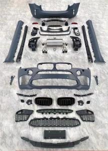 Wholesale Body Kits For X6 F16 X6M Front Grille Front Bumper Side Skirt Rear Bumper Exhaust Pipes from china suppliers