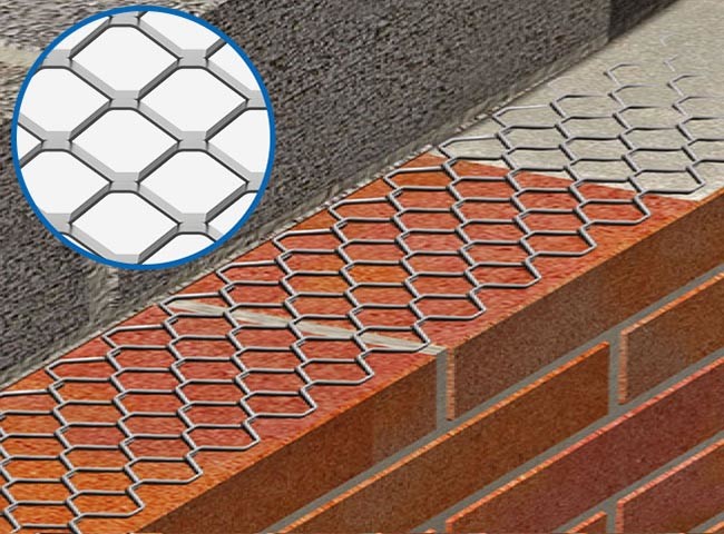 Expanded Steel Mesh For Brick Wall Reinforcing Mesh