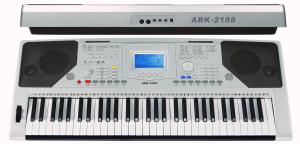 Wholesale 61 KEYS Hot sale Professional Electronic keyboard Piano touch response and MIDI out ARK-2188 from china suppliers