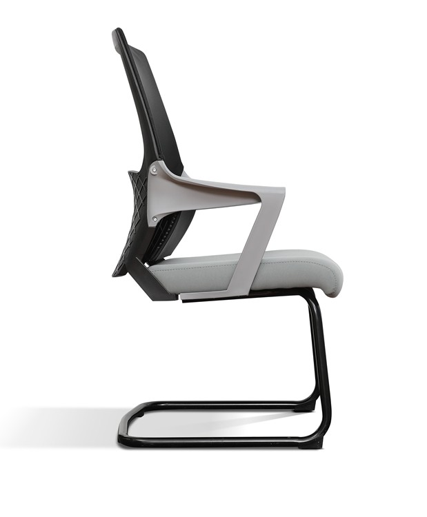 Executive Chairs Office Furniture, Metal Frame Breathable Mesh Upholstered Seat Guest Reception Visitors Meeting Chair