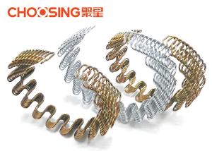 Wholesale 3.2mm High Arch Upholstery Zig Zag Springs Heat Treatment With Transparent Painting Coating from china suppliers