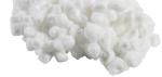 Eco Friendly Medical Cotton Balls Hygiene Safety Disposable Non Toxic Fluff