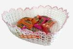 Basket Decorative Vase Vintage Christmas, Easter, Halloween, Valentine. festival
