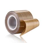 80 Micron RoHS High Temp PTFE Tape , PTFE Glass Cloth Tape