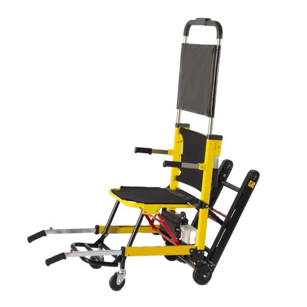 1250mm Folding stair stretcher evacuation chair Climbing Wheelchair for Rescue