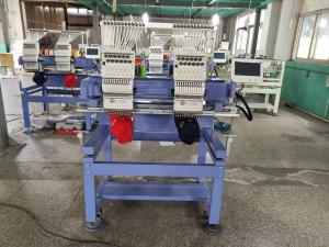 Wholesale 12 Needles Two Head Embroidery Machine 1580 X 920 X 1060mm 50 / 60 Hz from china suppliers