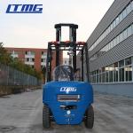 2 ton small forklift , diesel forklift truck with 3-stage mast