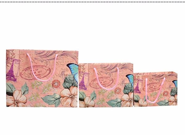 Black Paper Packing Box Custom Print Pattern Wedding Christmas Cardboard Small