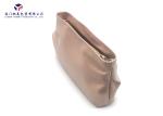 Flesh Colored Womens Leather Makeup Bag Special Design Makes More Attractive