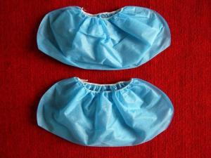 Wholesale Blue Disposable Shoe Covers CPE Coating Polypropylene Spunbond Non Woven Fabric from china suppliers