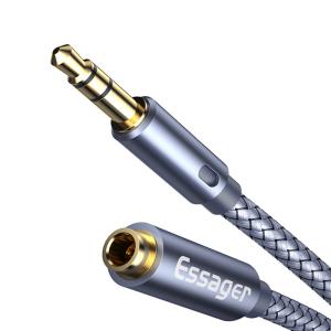 Wholesale 3.5MM Male To Female Audio Cables Extended 1M 2M 3M 5M for Telephone Speaker from china suppliers