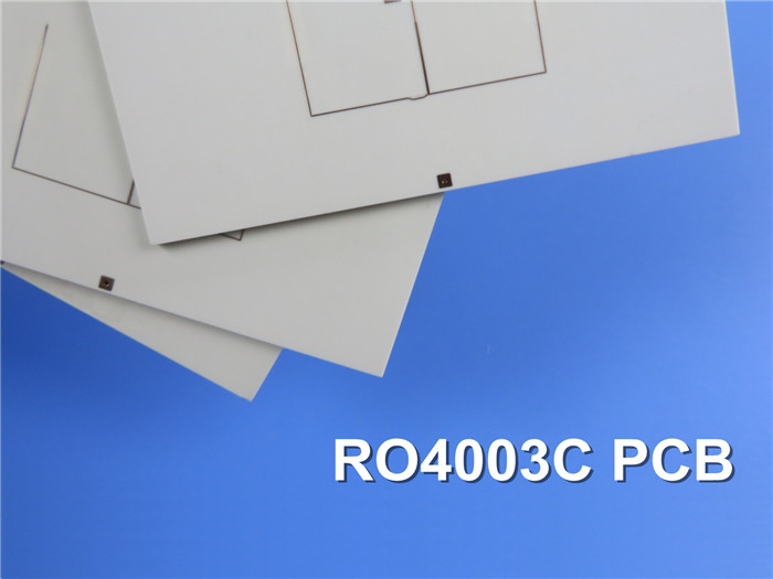 4.8mm RO4003C RF PCB Copper Filled Vias With ENEPIG