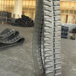 Agricultural Lightweight Rubber Tracks Rubber Excavator Tracks 46 Link 400mm
