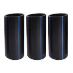 Plastic DN50 - 800mm HDPE Water Supply Pipe Corrosion Resistant