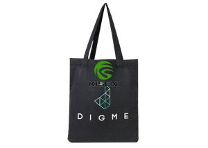 Wholesale Waterproof Lining Cotton Canvas Shopping Bags With Custom Printed Logo from china suppliers