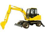 Hydraulic Wheel Loader Excavator for Rural Reconstruction / City Greening /